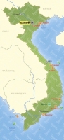 Карта отдыха во Вьетнаме